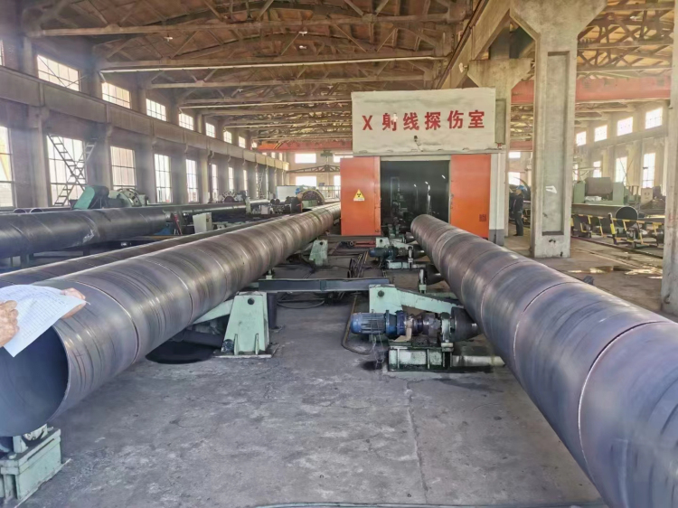 螺旋钢管检验