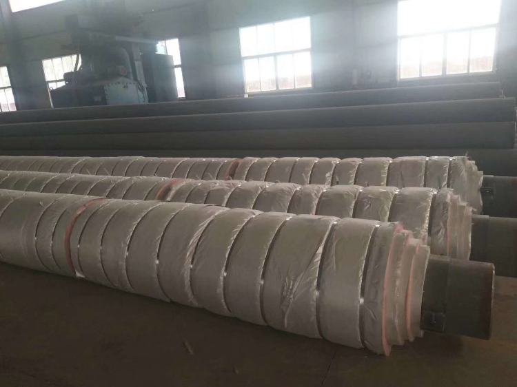 钢套钢蒸汽保温钢管