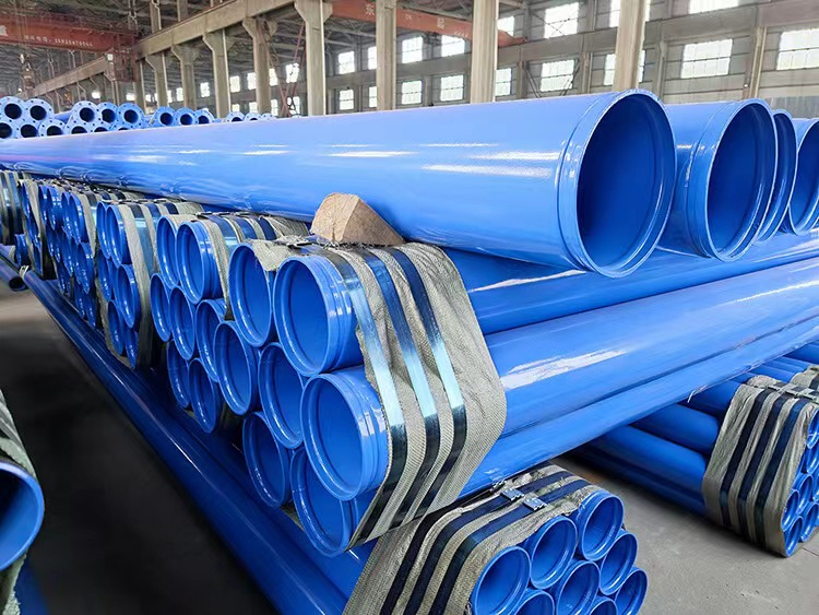 沟槽连接涂塑管